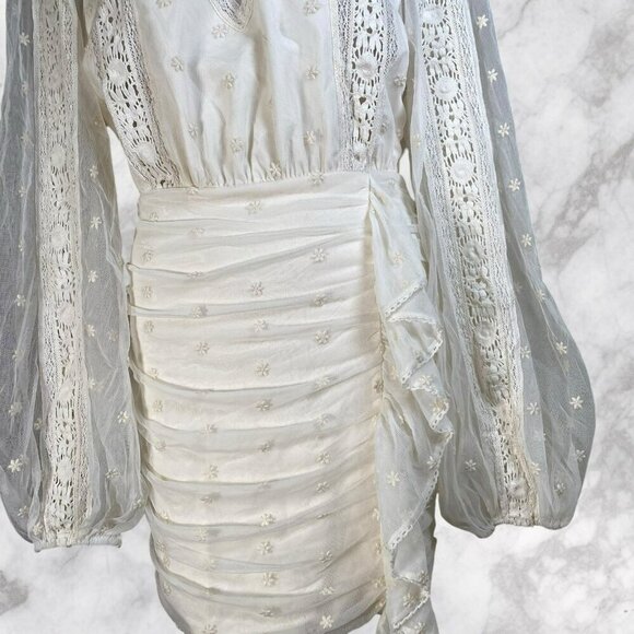 Tularosa Topaz Dress - Ivory - Picture 5 of 12